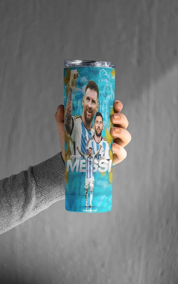 THWHOOP_Printed_Lionel_Messi_Stainless_Steel_Tumbler_600_ml_Water_Bottle_Best_Gift_For_Messi_Fans_For_Birthday_or_Special_Occasion�