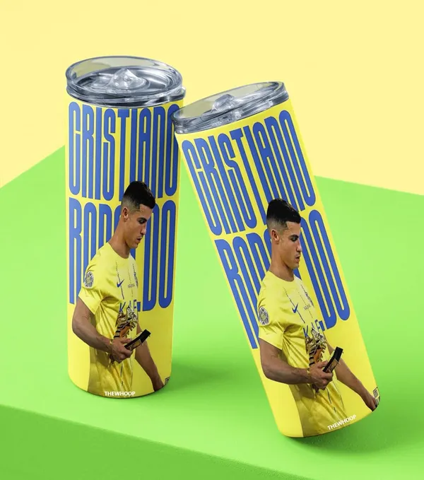 THEWHOOP_Printed_Cristiano_Ronaldo_Stainless_Steel_Tumbler_600_ml_6Hours_HOT_&_Cold_Water_Bottle_Best_Gift_for_Ronaldo_Fans_for_Birthday_or_Special_Occasion