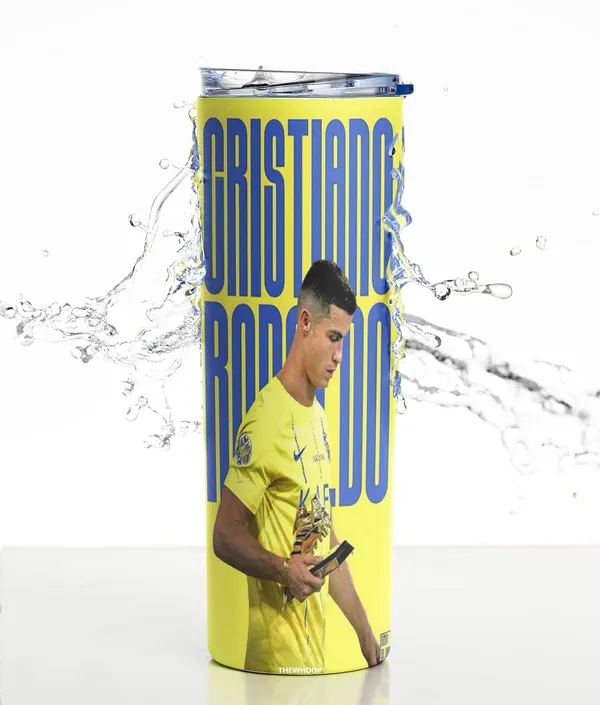 THEWHOOP_Printed_Cristiano_Ronaldo_Stainless_Steel_Tumbler_600_ml_6Hours_HOT_&_Cold_Water_Bottle_Best_Gift_for_Ronaldo_Fans_for_Birthday_or_Special_Occasion
