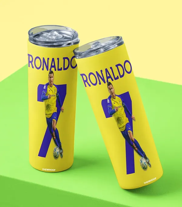 THEWHOOP_Printed_Cristiano_Ronaldo_Stainless_Steel_Tumbler_600_ml_6Hours_HOT_&_Cold_Water_Bottle_Best_Gift_for_Ronaldo_Fans_for_Birthday_or_Special_Occasion
