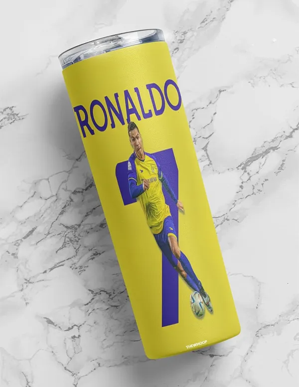 THEWHOOP_Printed_Cristiano_Ronaldo_Stainless_Steel_Tumbler_600_ml_6Hours_HOT_&_Cold_Water_Bottle_Best_Gift_for_Ronaldo_Fans_for_Birthday_or_Special_Occasion