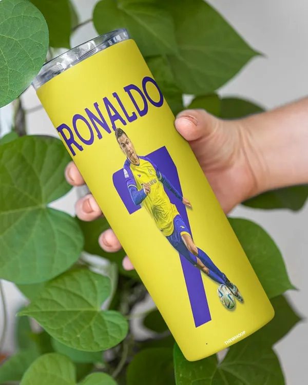 THEWHOOP_Printed_Cristiano_Ronaldo_Stainless_Steel_Tumbler_600_ml_6Hours_HOT_&_Cold_Water_Bottle_Best_Gift_for_Ronaldo_Fans_for_Birthday_or_Special_Occasion