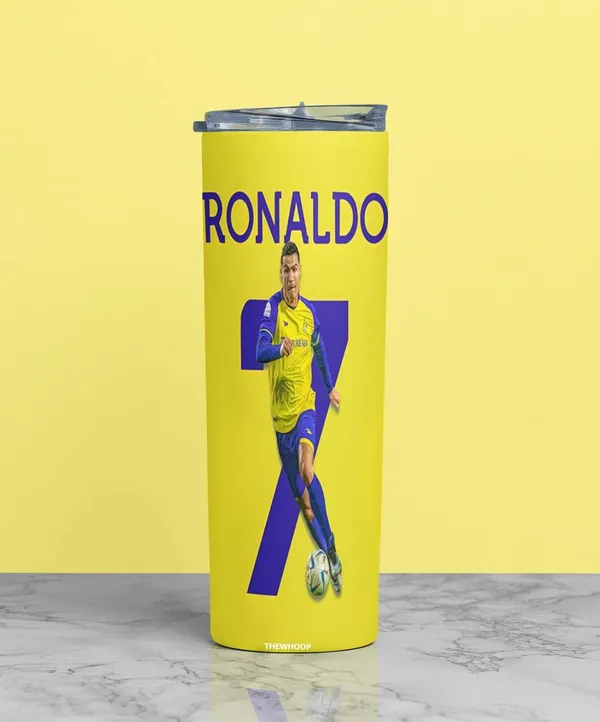 THEWHOOP_Printed_Cristiano_Ronaldo_Stainless_Steel_Tumbler_600_ml_6Hours_HOT_&_Cold_Water_Bottle_Best_Gift_for_Ronaldo_Fans_for_Birthday_or_Special_Occasion