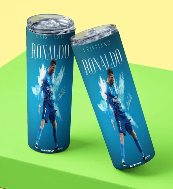 THEWHOOP_Printed_Cristiano_Ronaldo_Stainless_Steel_Tumbler_600_ml_6Hours_HOT_&_Cold_Water_Bottle_Best_Gift_for_Ronaldo_Fans_for_Birthday_or_Special_Occasion