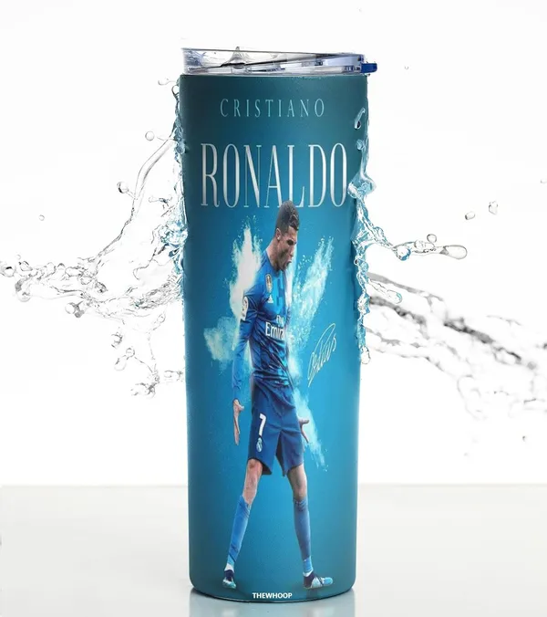 THEWHOOP_Printed_Cristiano_Ronaldo_Stainless_Steel_Tumbler_600_ml_6Hours_HOT_&_Cold_Water_Bottle_Best_Gift_for_Ronaldo_Fans_for_Birthday_or_Special_Occasion