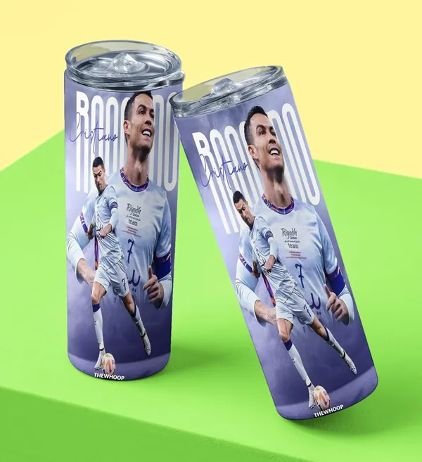 THEWHOOP_Printed_Cristiano_Ronaldo_Stainless_Steel_Tumbler_600_ml_6Hours_HOT_&_Cold_Water_Bottle_Best_Gift_for_Ronaldo_Fans_for_Birthday_or_Special_Occasion