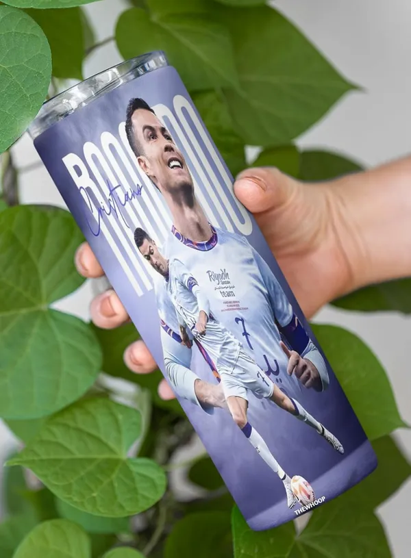THEWHOOP_Printed_Cristiano_Ronaldo_Stainless_Steel_Tumbler_600_ml_6Hours_HOT_&_Cold_Water_Bottle_Best_Gift_for_Ronaldo_Fans_for_Birthday_or_Special_Occasion