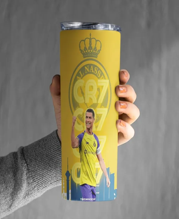 THEWHOOP_Printed_Cristiano_Ronaldo_Stainless_Steel_Tumbler_600_ml_6Hours_HOT_&_Cold_Water_Bottle_Best_Gift_for_Ronaldo_Fans_for_Birthday_or_Special_Occasion