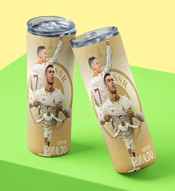 THEWHOOP_Printed_Cristiano_Ronaldo_Stainless_Steel_Tumbler_600_ml_6Hours_HOT_&_Cold_Water_Bottle_Best_Gift_for_Ronaldo_Fans_for_Birthday_or_Special_Occasion