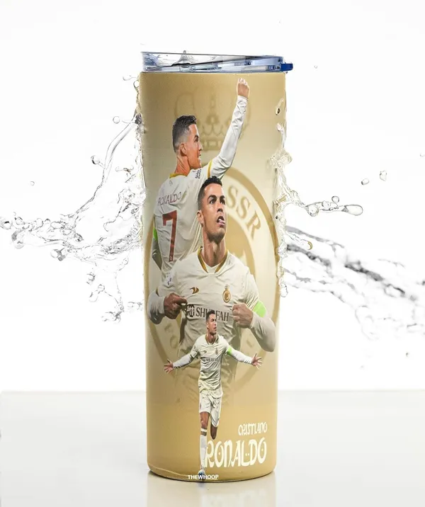 THEWHOOP_Printed_Cristiano_Ronaldo_Stainless_Steel_Tumbler_600_ml_6Hours_HOT_&_Cold_Water_Bottle_Best_Gift_for_Ronaldo_Fans_for_Birthday_or_Special_Occasion