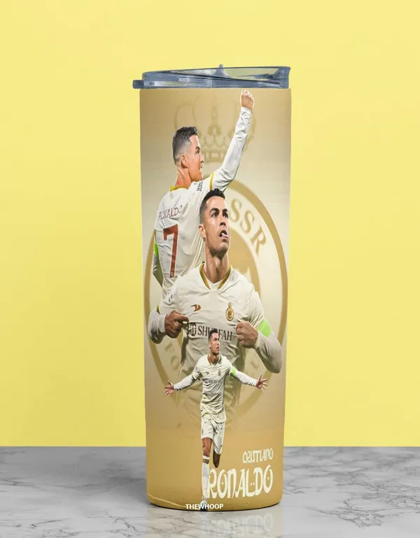 THEWHOOP_Printed_Cristiano_Ronaldo_Stainless_Steel_Tumbler_600_ml_6Hours_HOT_&_Cold_Water_Bottle_Best_Gift_for_Ronaldo_Fans_for_Birthday_or_Special_Occasion