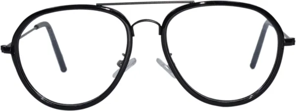 Black_Full_Rim_Aviator_Frame_(52_Mm)_-_For_Unisex