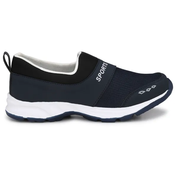 Navy_Blue_Mesh_And_Airmix_Slip_On_Sports_Shoes_For_Men