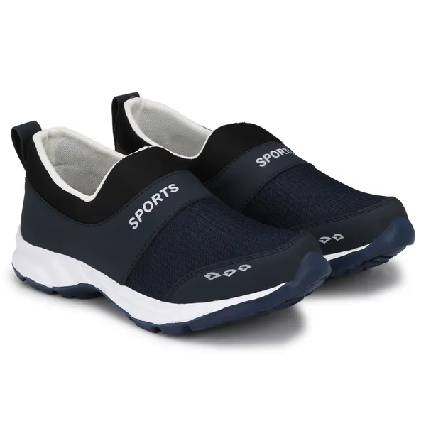 Navy_Blue_Mesh_And_Airmix_Slip_On_Sports_Shoes_For_Men