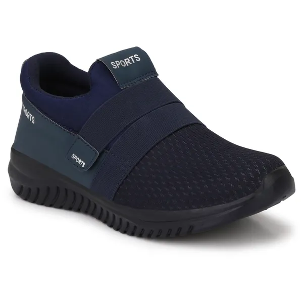 Navy_Blue_Mesh_And_Airmix_Velcro_Sports_Shoes_For_Men