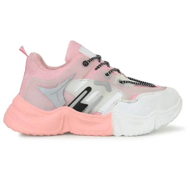 Pink_Mesh_And_Airmix_Lace_Ups_Sports_Shoes_For_Women