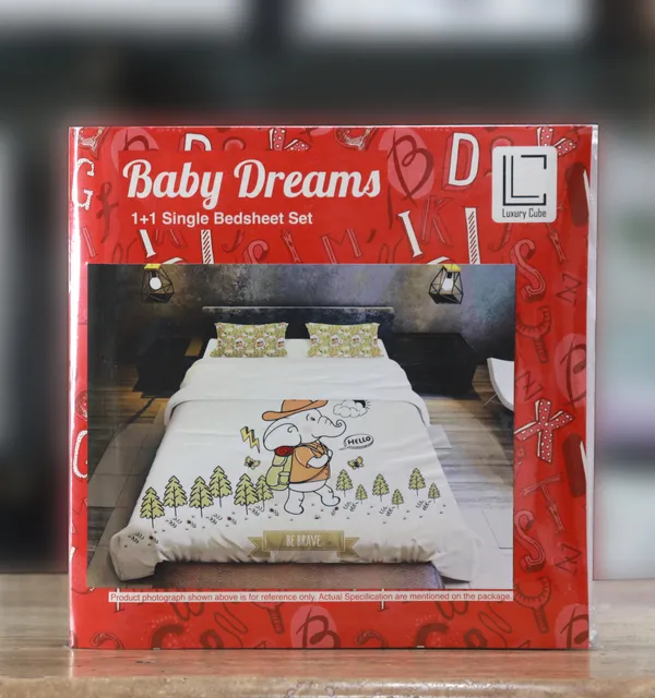 Luxury_Cube_Elephant_Prints_Glace_Cotton_Single_Bedsheet_for_Kids_with_1_Pillow_Cover,_144_TC,_Bedsheet_Size_60X90_Pillow_Cover_Size_20X30