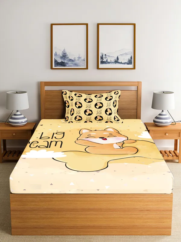 Luxury_Cube_Jerry_Prints_Glace_Cotton_Single_Bedsheet_for_Kids_with_1_Pillow_Cover,_144_TC,_Bedsheet_Size_60X90_Pillow_Cover_Size_20X30