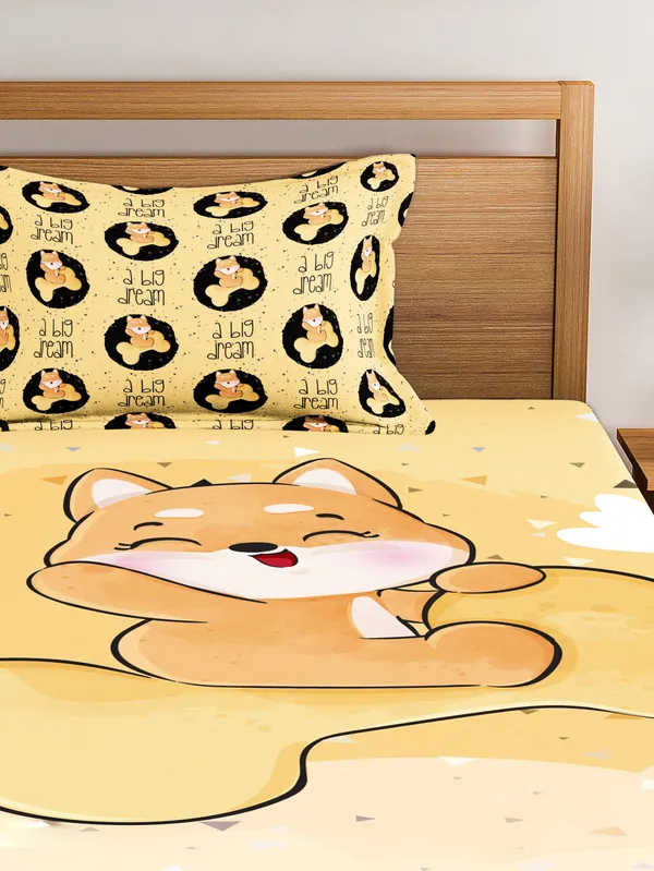 Luxury_Cube_Jerry_Prints_Glace_Cotton_Single_Bedsheet_for_Kids_with_1_Pillow_Cover,_144_TC,_Bedsheet_Size_60X90_Pillow_Cover_Size_20X30