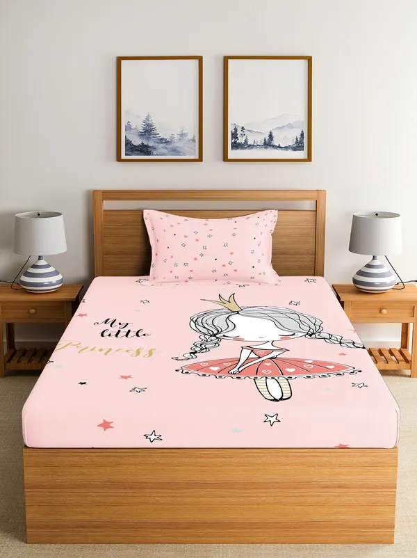 Luxury_Cube_Princess_Prints_Glace_Cotton_Single_Bedsheet_for_Kids_with_1_Pillow_Cover,_144_TC,_Bedsheet_Size_60X90_Pillow_Cover_Size_20X30
