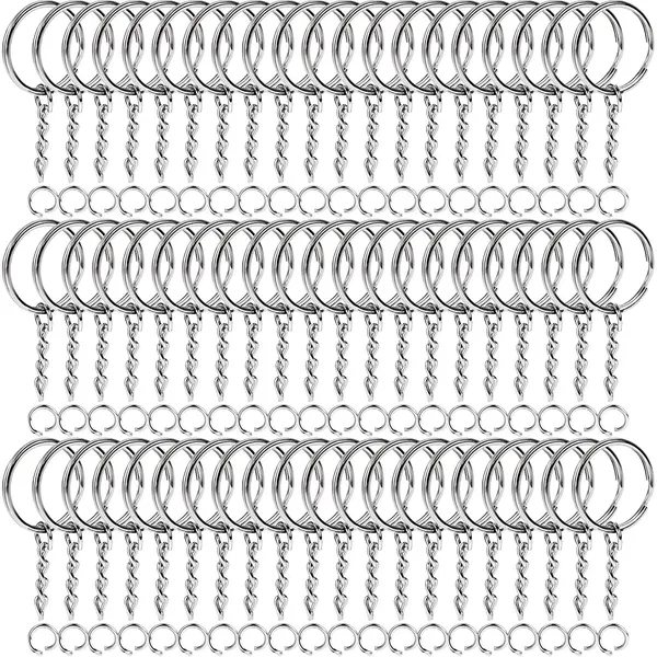 Silver_Metal_Premium_Key_Ring_With_Chain_For_Jewellery_Making