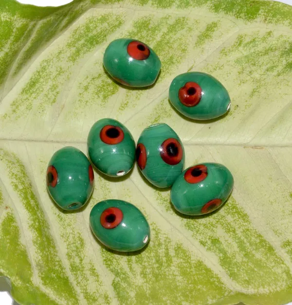 Green_Glass_Lampwork_Premium_Jewellery_Making_Beads_For_Jewellery_Making