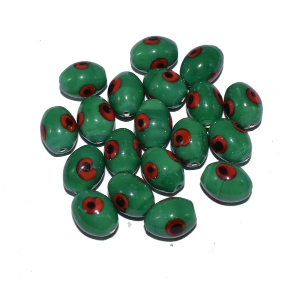 Green_Glass_Lampwork_Premium_Jewellery_Making_Beads_For_Jewellery_Making