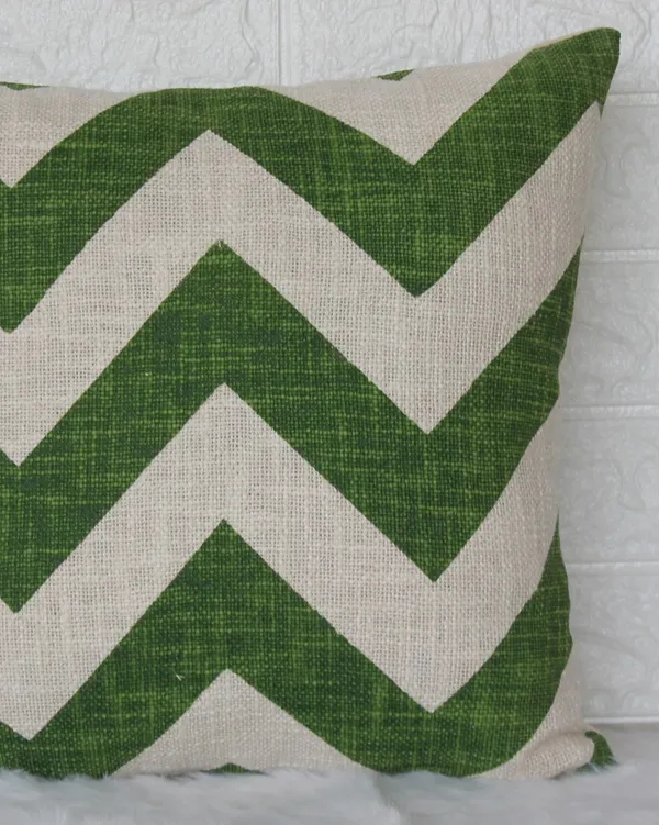 Pack_of_2_Piece_Green_Textured_Cotton_Chevron_Printed_Collection_Cushion_&_Pillow_Cover_for_Living_Room_and_Bedroom