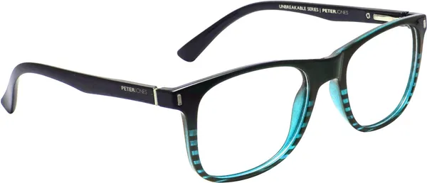 Blue_Full_Rim_Square_Frame_(54_Mm)_-_For_Unisex