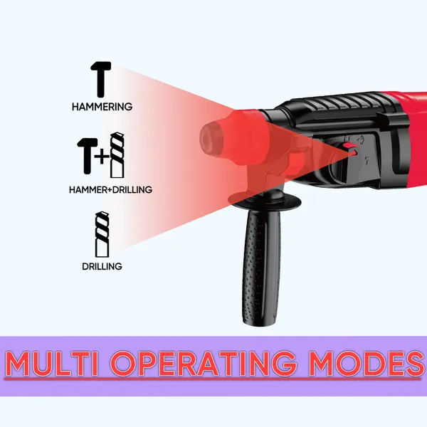 26_Mm_Hammer_Drill_Heavy_Duty_Forword/Reverse_Hammer_Drill_(26_Mm_Chuck_Size,_1050_W)