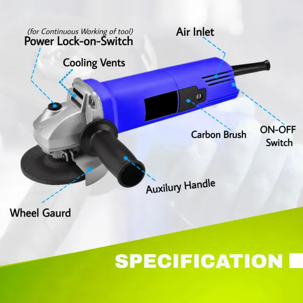 801_Angle_Grinder_With_4_Useable_Blade_Angle_Grinder_(100_Mm_Wheel_Diameter)