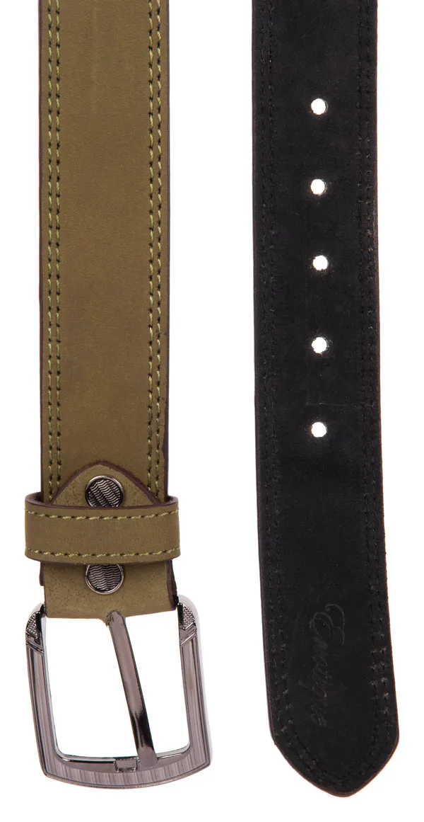 Exotique_Men's_Green_Casual_Leather_Belt_(BM0015GR)