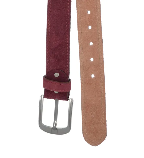 Exotique_Men's_Red_Casual_Leather_Belt_(BM0015RD)