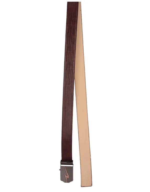 Exotique_Men's_Brown_Casual_Faux_Leather_Belt_(BM0041BR)