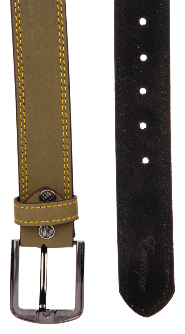 Exotique_Men's_Green_Casual_Leather_Belt_(BM0048GR)
