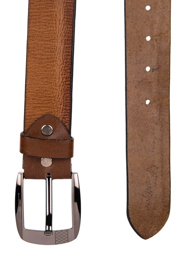 Exotique_Men's_Tan_Casual_Leather_Belt_(BM0074TN)
