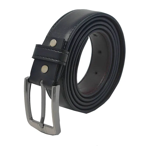 Exotique_Men's_Black_Formal_Faux_Leather_Belt_(BM0089BK)