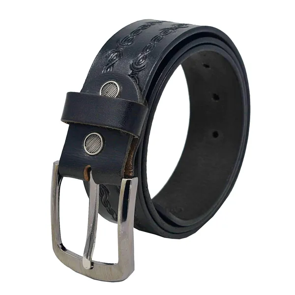 Exotique_Men's_Black_Casual_Leather_Belt_(BM0092BK)