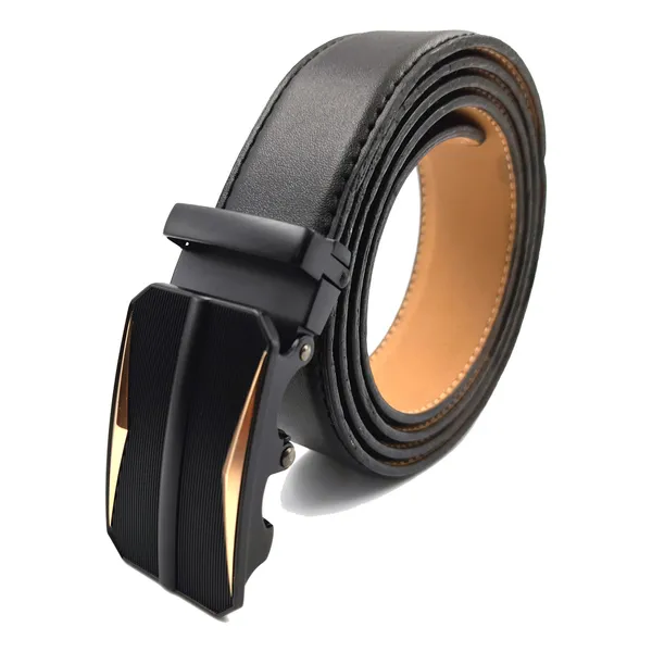 Exotique_Men's_Black_Formal_Faux_Leather_Belt_(BM0107BK)