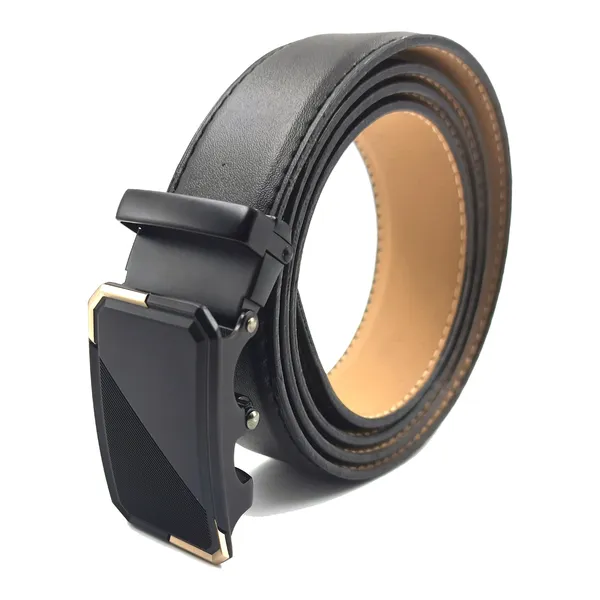 Exotique_Men's_Black_Formal_Faux_Leather_Belt_(BM0108BK)