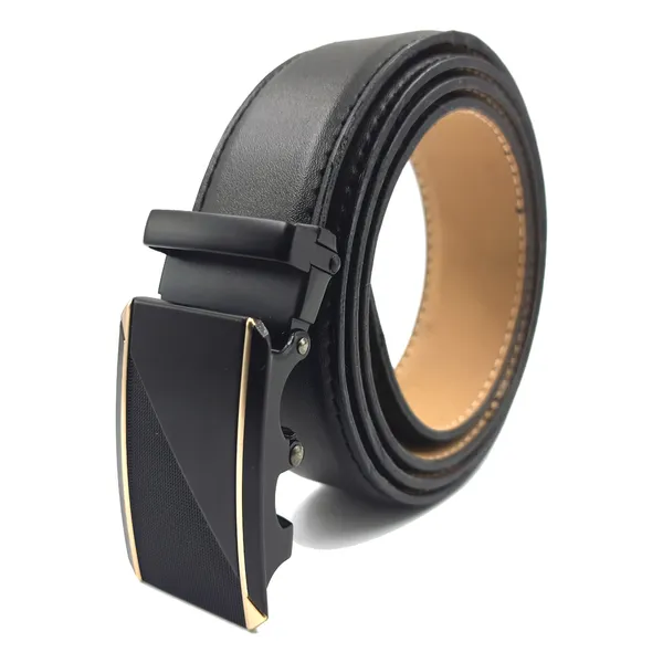 Exotique_Men's_Black_Formal_Faux_Leather_Belt_(BM0110BK)