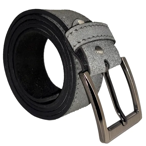Exotique_Men's_Silver_Casual_Leather_Belt_(BM0116SI)