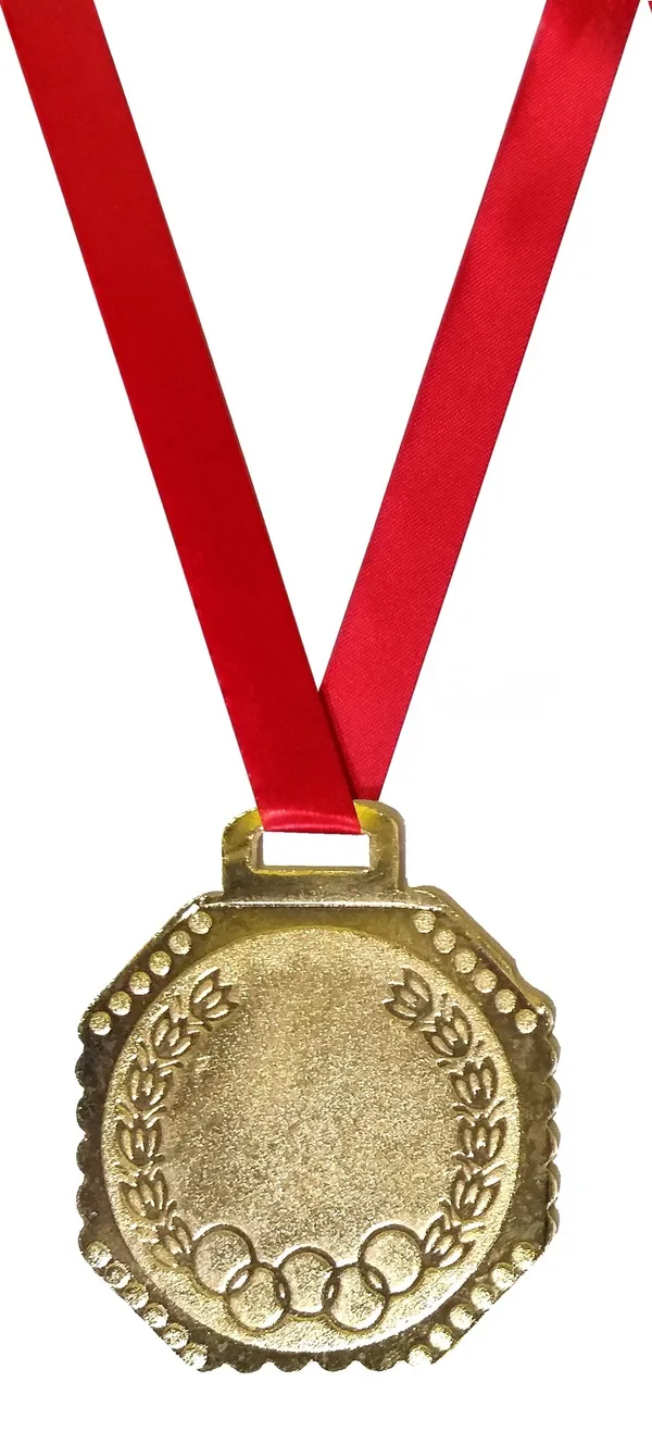 Pack_Of_12_Bee_Hive_Medals_|_With_Satin_Ribbon_|_Size_-_2.25_Inch_Dia_|_Gold