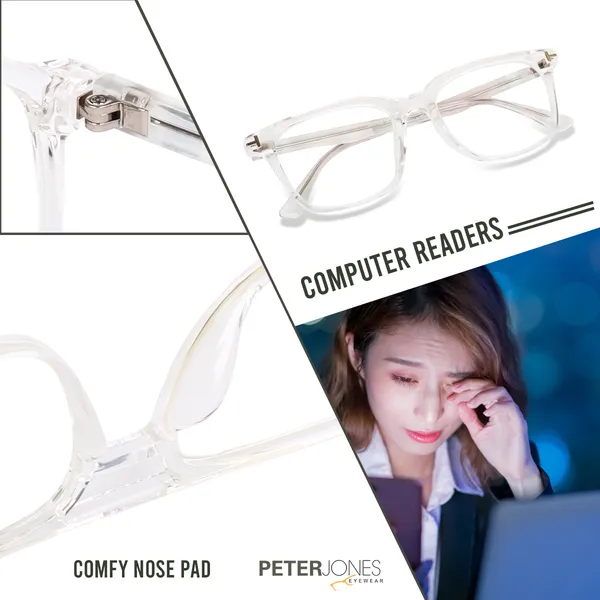 Transparent_Full_Rim_Square_Frame_(50_Mm)_-_For_Unisex
