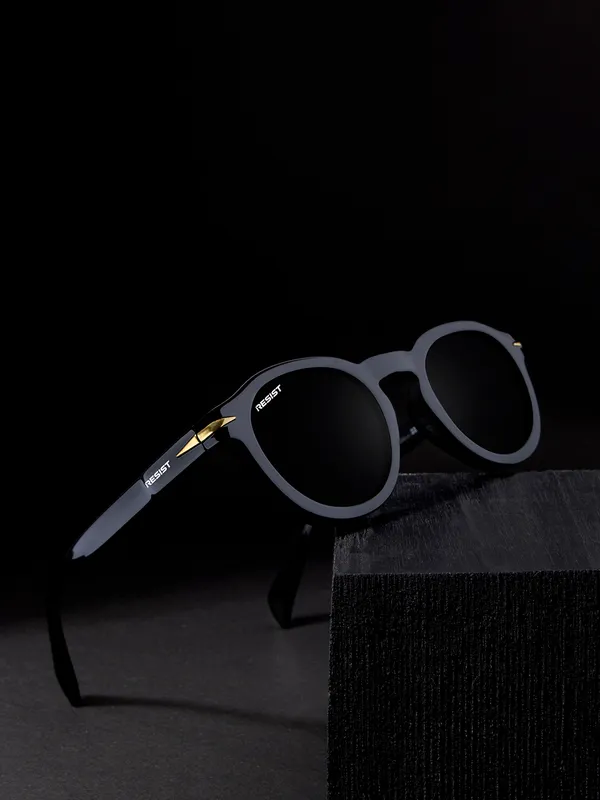 UV_Protected_Black_Oval_Sunglasses_For_Men_&_Women