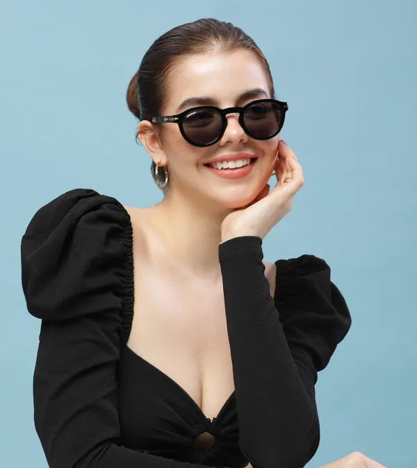 Resist Eyewear UV Protected Black Oval Sunglasses For Men Women Price in  India Buy Resist Eyewear UV Protected Black Oval Sunglasses For Men