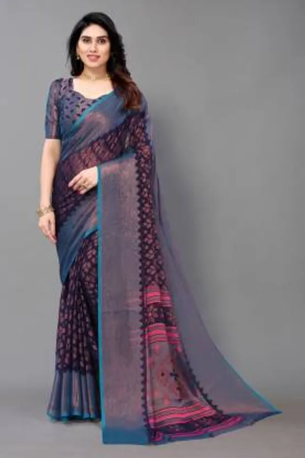 Exclusive_Chiffon_Brasso_Printed_Saree_With_Blouse