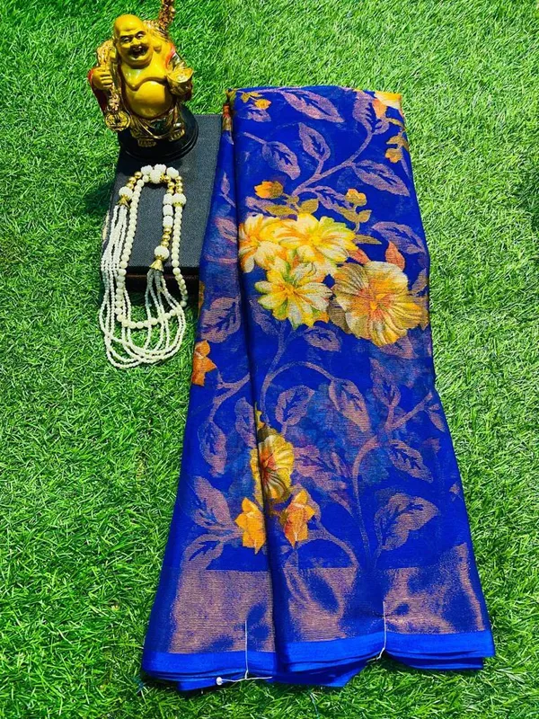 Printed_Fashion_Brasso_Saree_(Multicolor)
