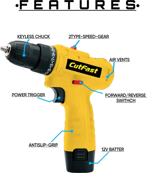 Bs-482_12V_Cordless_Drill_Machine_Blackstar_Drill/_Screwdriver_Double_Battery_Cordless_Drill_(10_Mm_Chuck_Size)