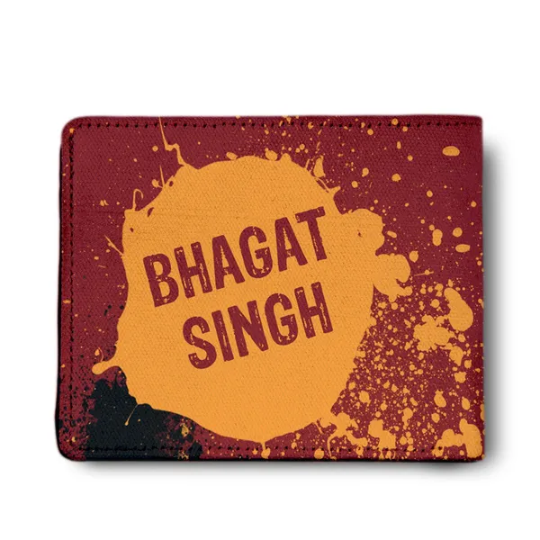Shaheed_Bhagat_Singh_Printed_Canvas_Leather_Wallet_For_Men'S